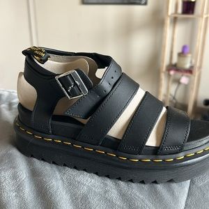 New Dr. Martens Blaire Platform Sandals